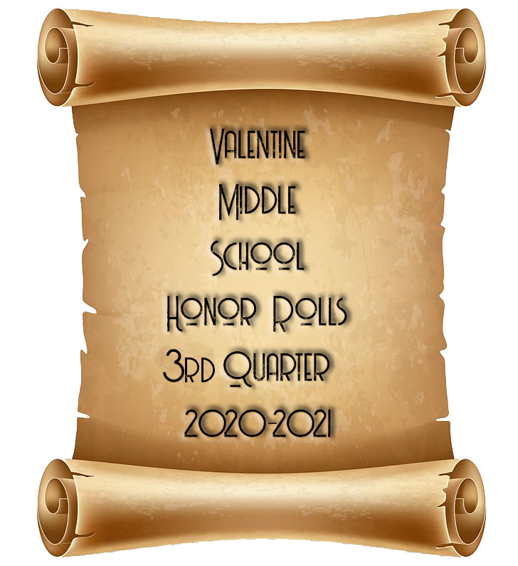 VMS 3rd Quarter Honor Rolls