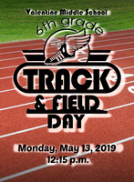 VMS 6th grade Track & Field Day 2019