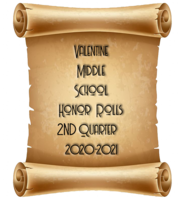 VMS HONOR ROLLS - 2nd QUARTER 2020-2021