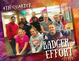 4th Quarter VMS Badger Effort Awards