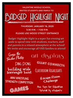 VMS Announcements 01/16/20