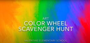 Color Wheel Scavenger Hunt
