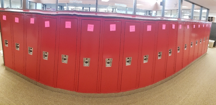 positive notes on lockers