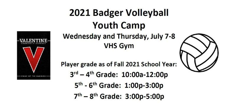 Youth Volleyball Registration Form